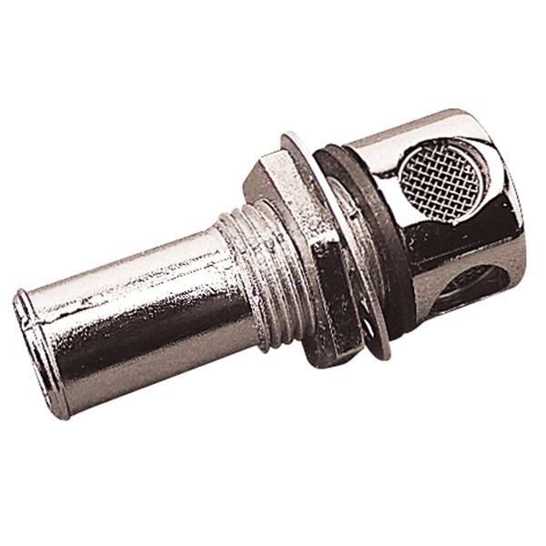 Sea-Dog 352110-1 Chrome Plated Gas Tank Vent - 5/8" Hose 352110-1 - main